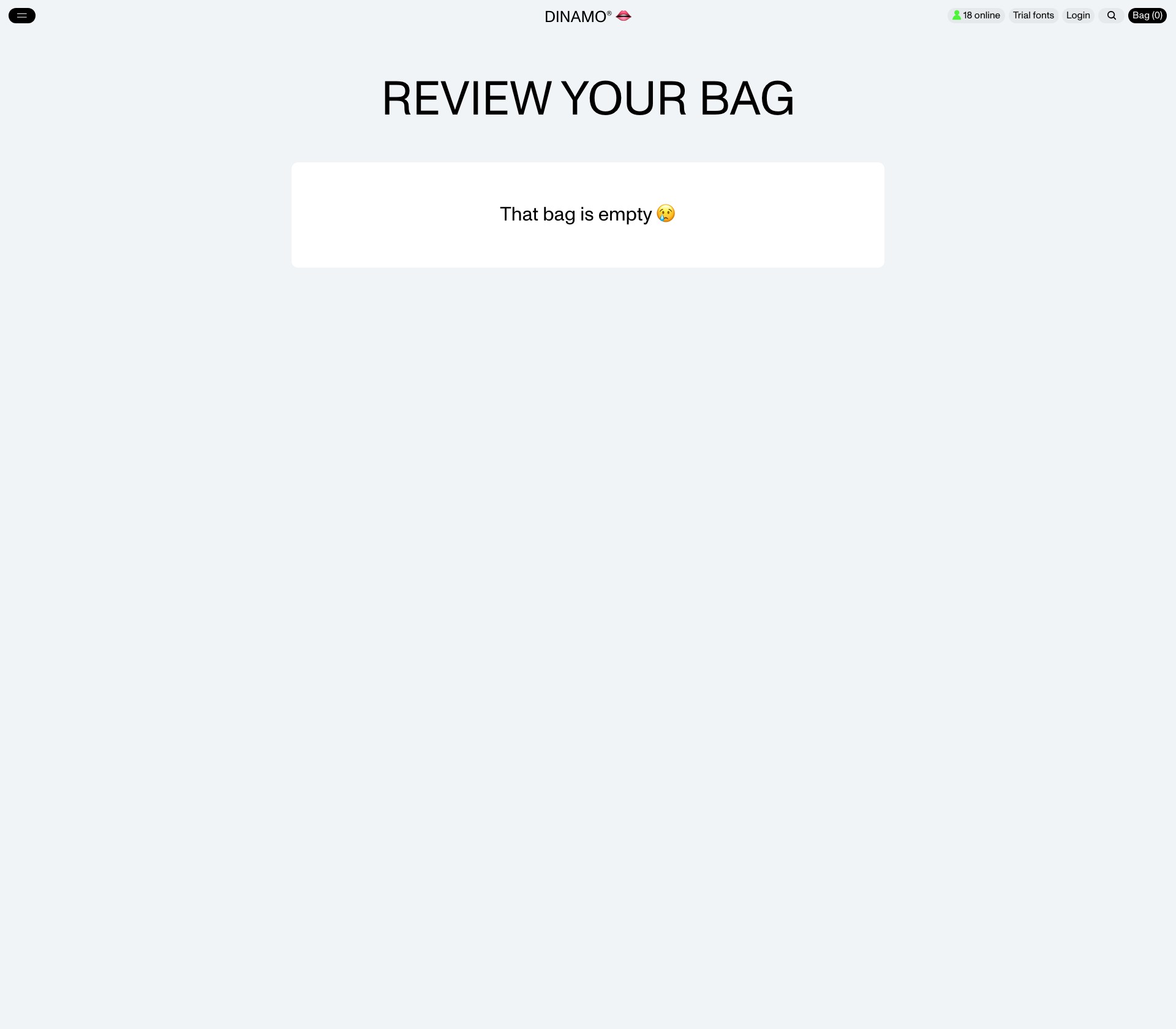 Home — Dinamo Typefaces - image 2