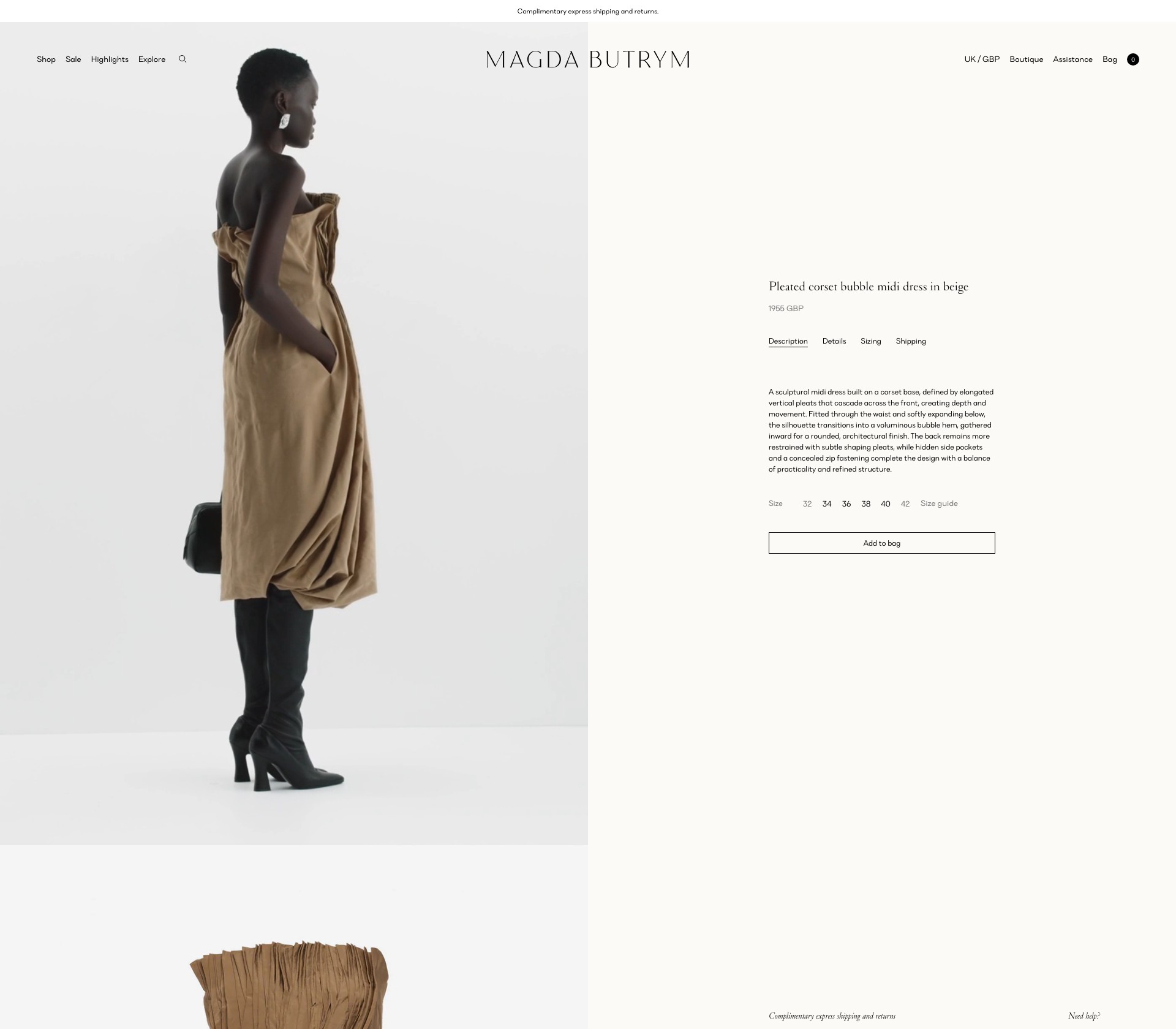 Magda Butrym: Official Website & On-line Boutique - image 3