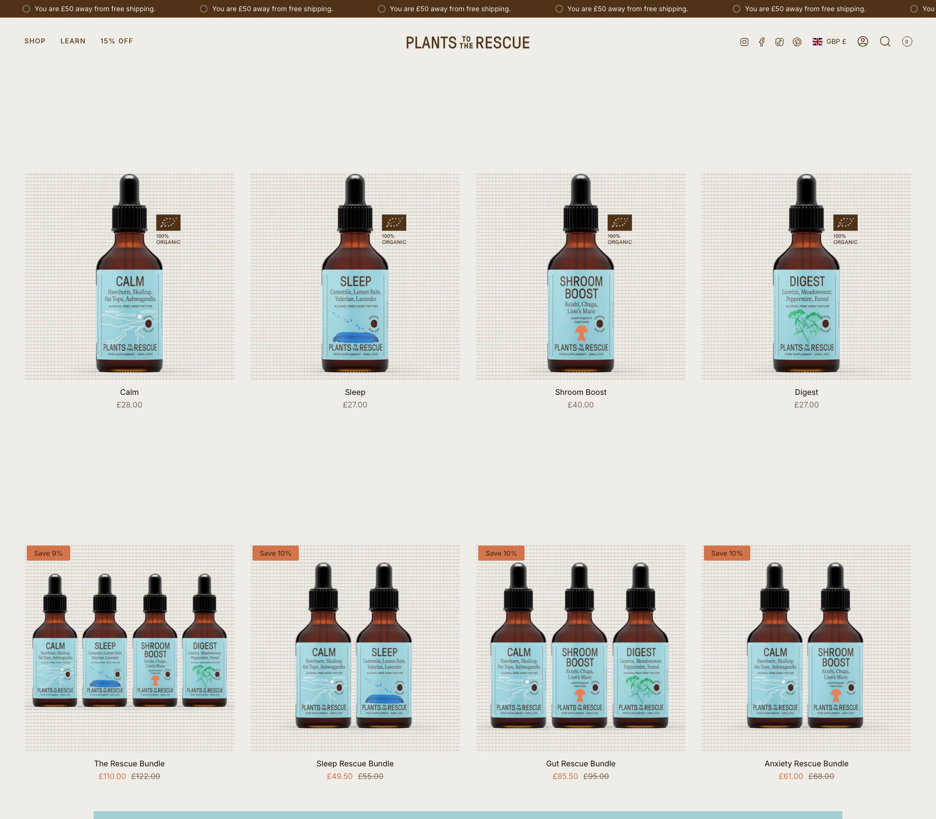 Plants to the Rescue. 100% Organic Plant Tinctures. - image 2