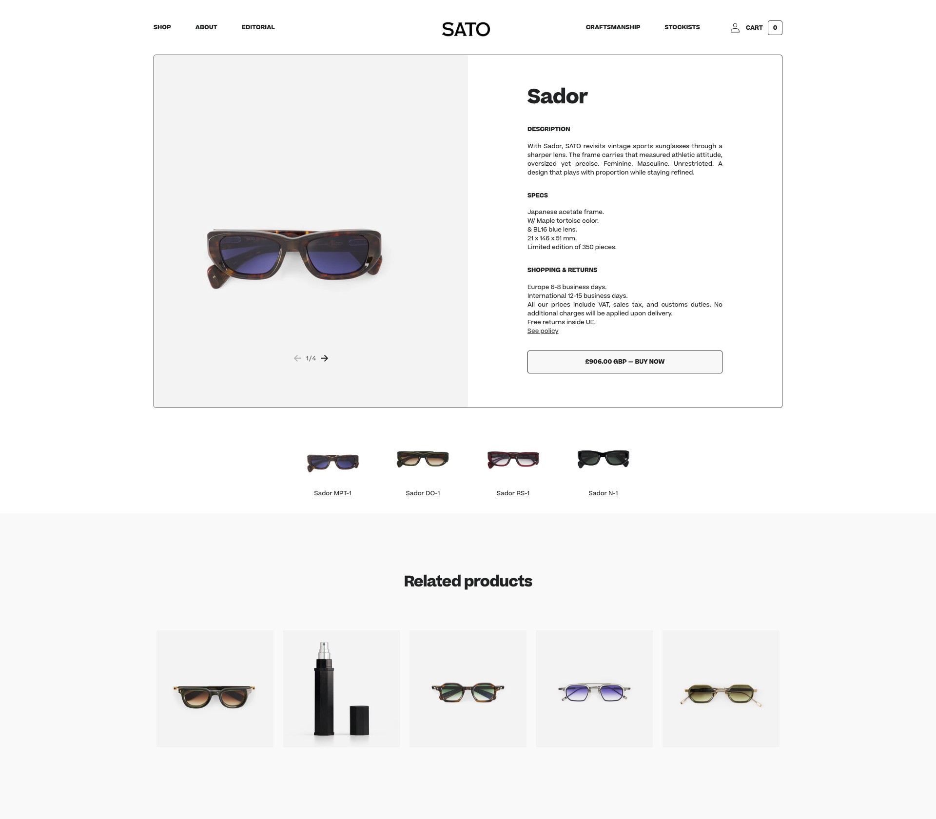 Japanese Handcrafted Eyewear - image 3