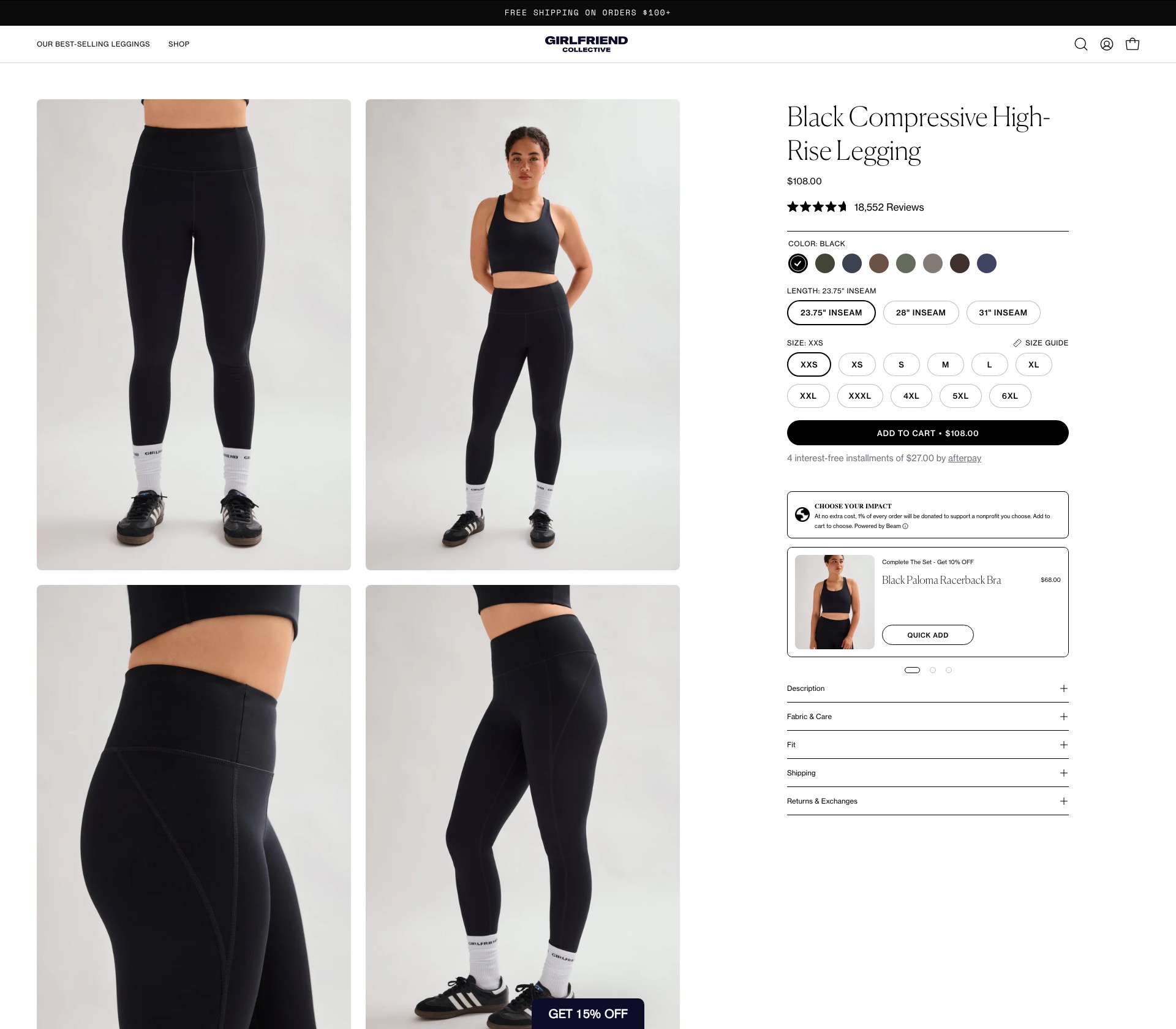 Girlfriend Collective — Ethically Made Activewear - image 3