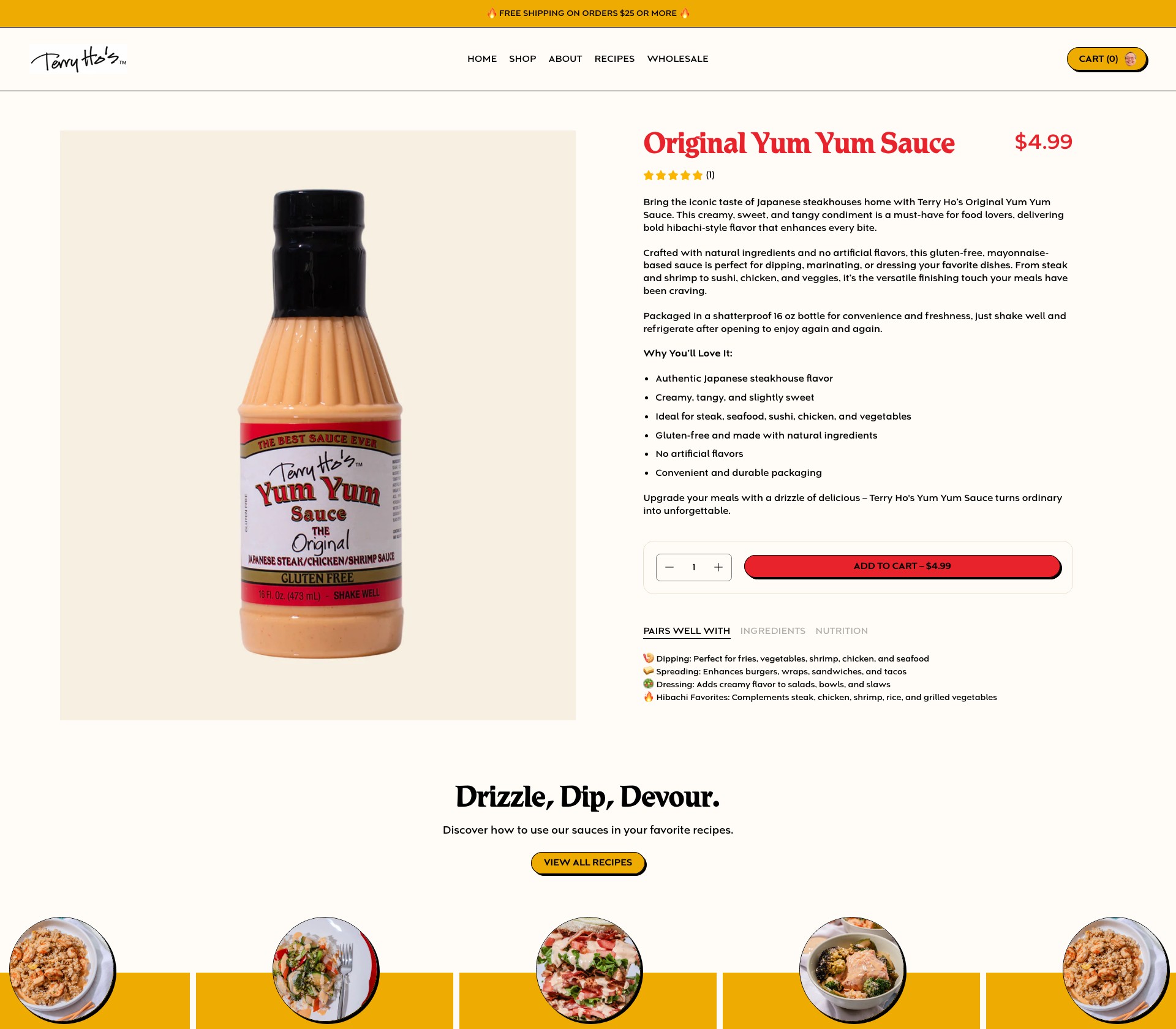 Terry Ho Yum Yum Sauce - image 3