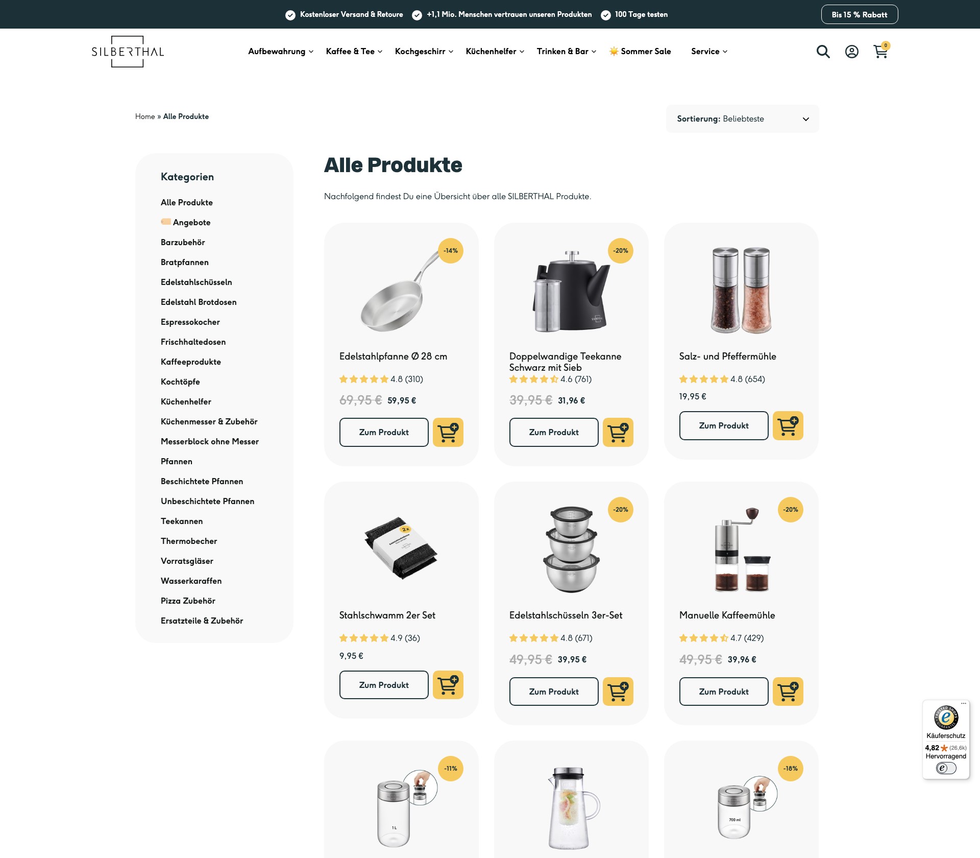 SILBERTHAL Online Shop - image 2