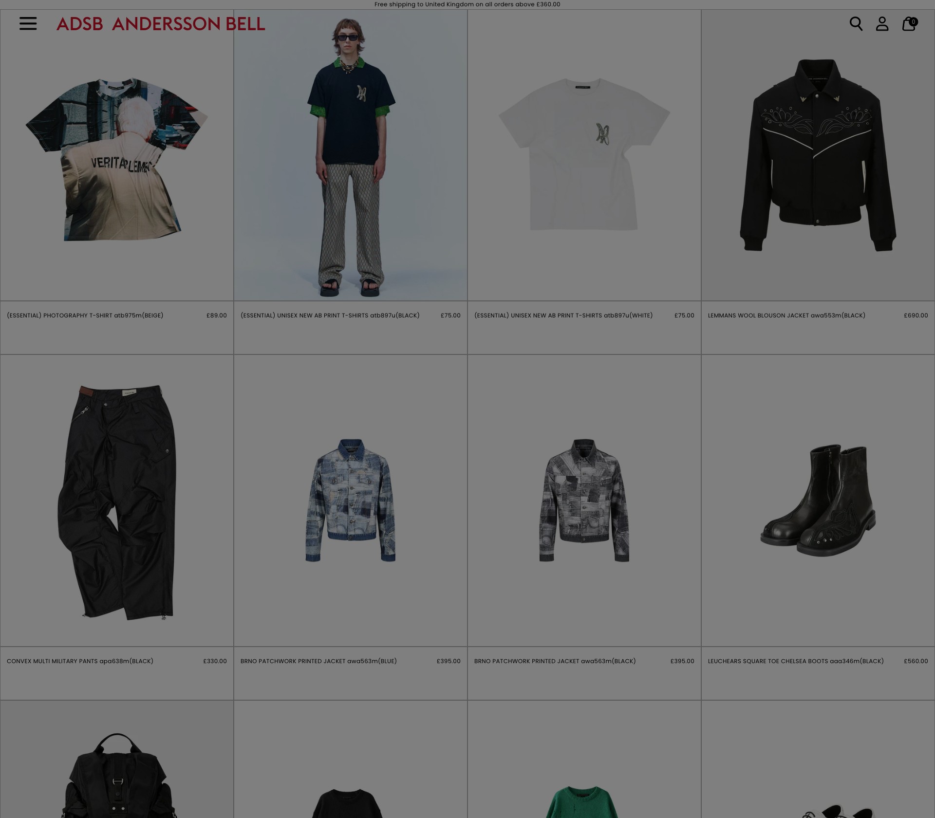 Andersson Bell Online Store - image 2
