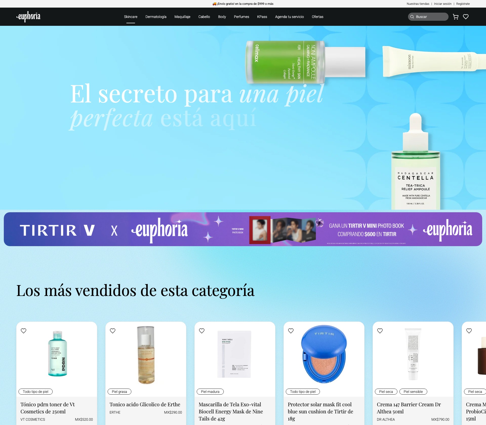Euphoria: Skincare Coreano, K-Beauty, Maquillaje, Derma en México - image 2