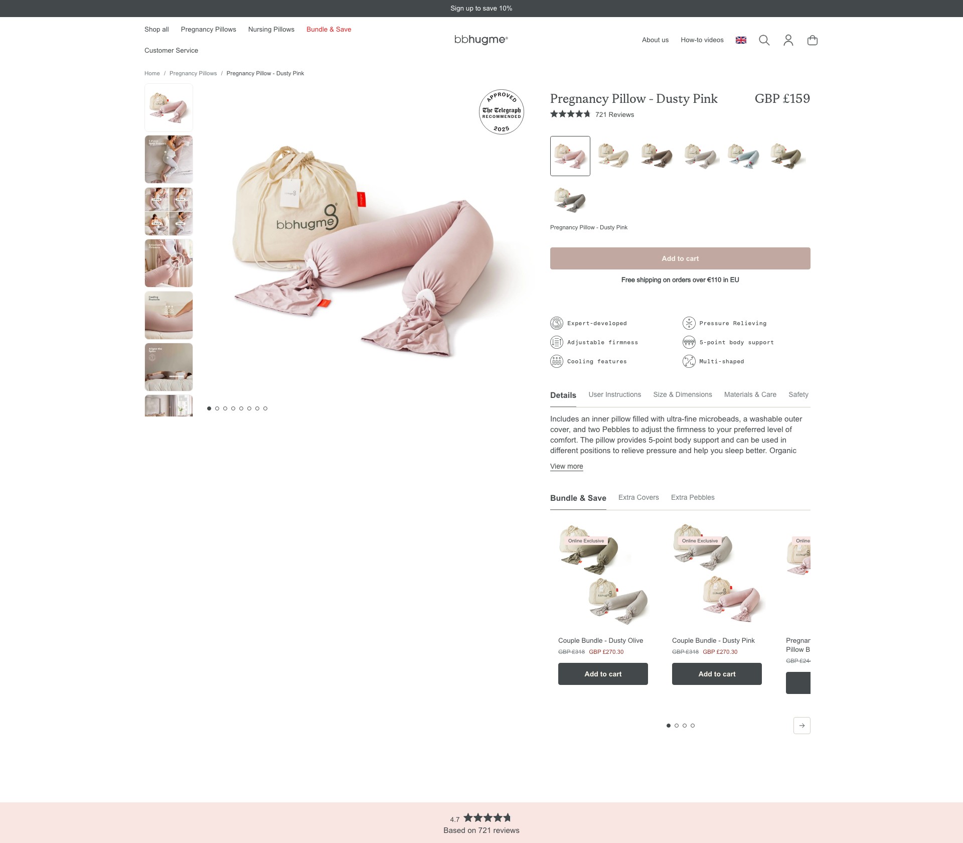 The Adjustable Pregnancy Pillow - image 3