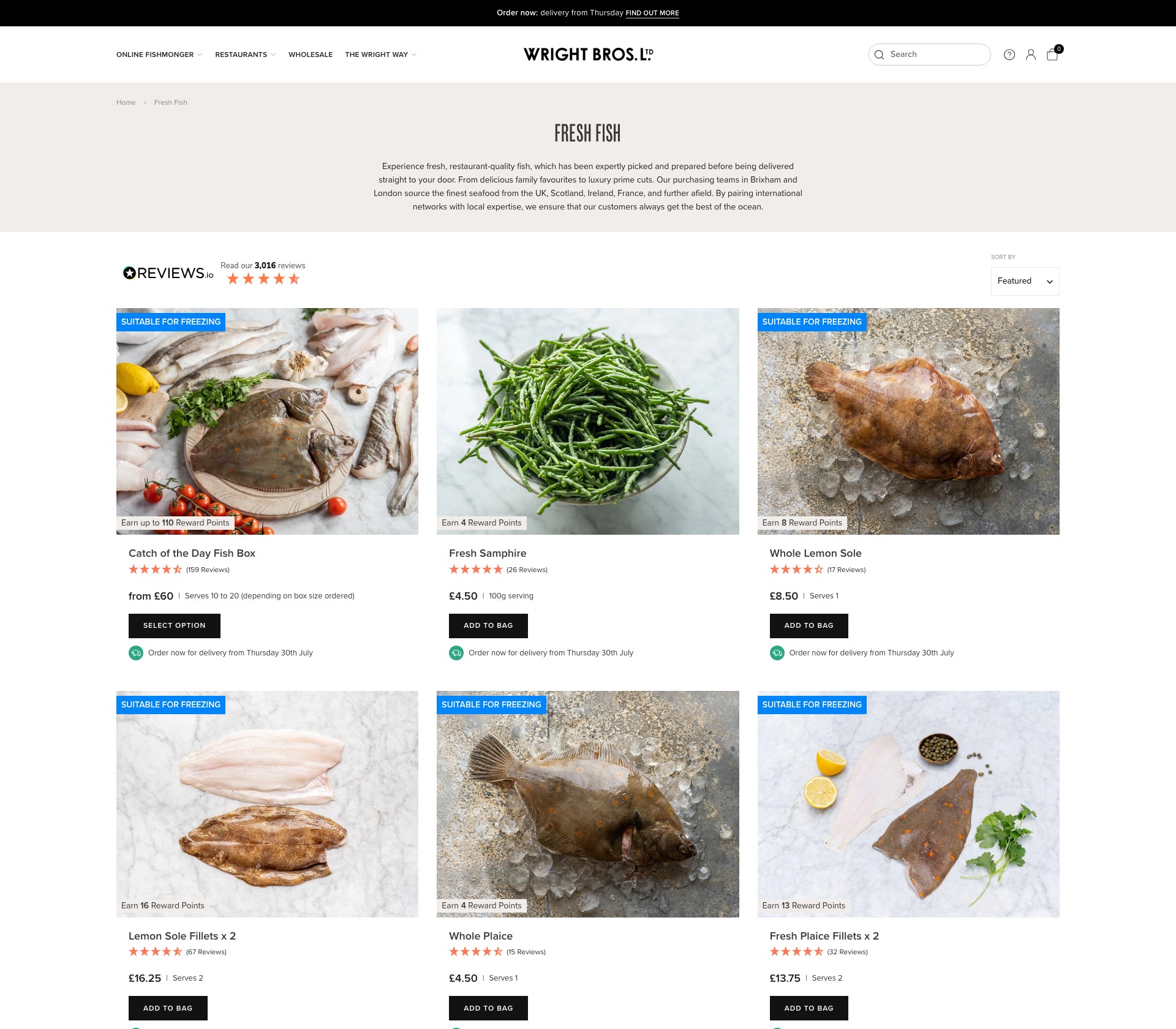 Fresh Fish & Seafood Delivery, Online Fishmonger - image 2