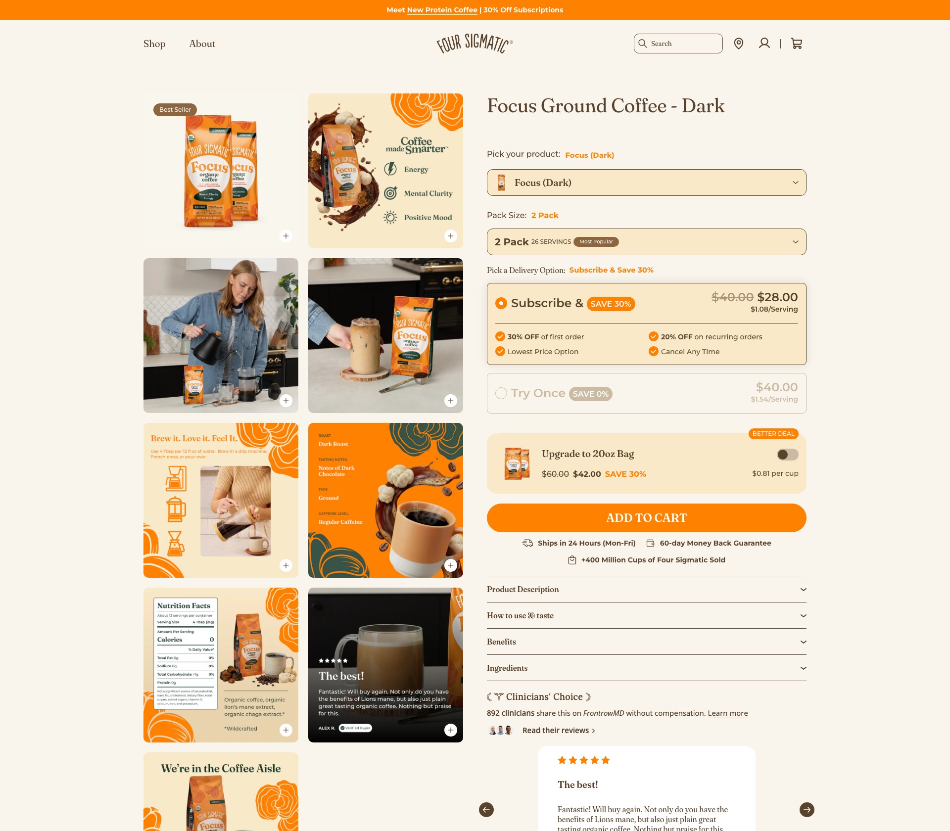 Shop the original mushroom coffee - image 3