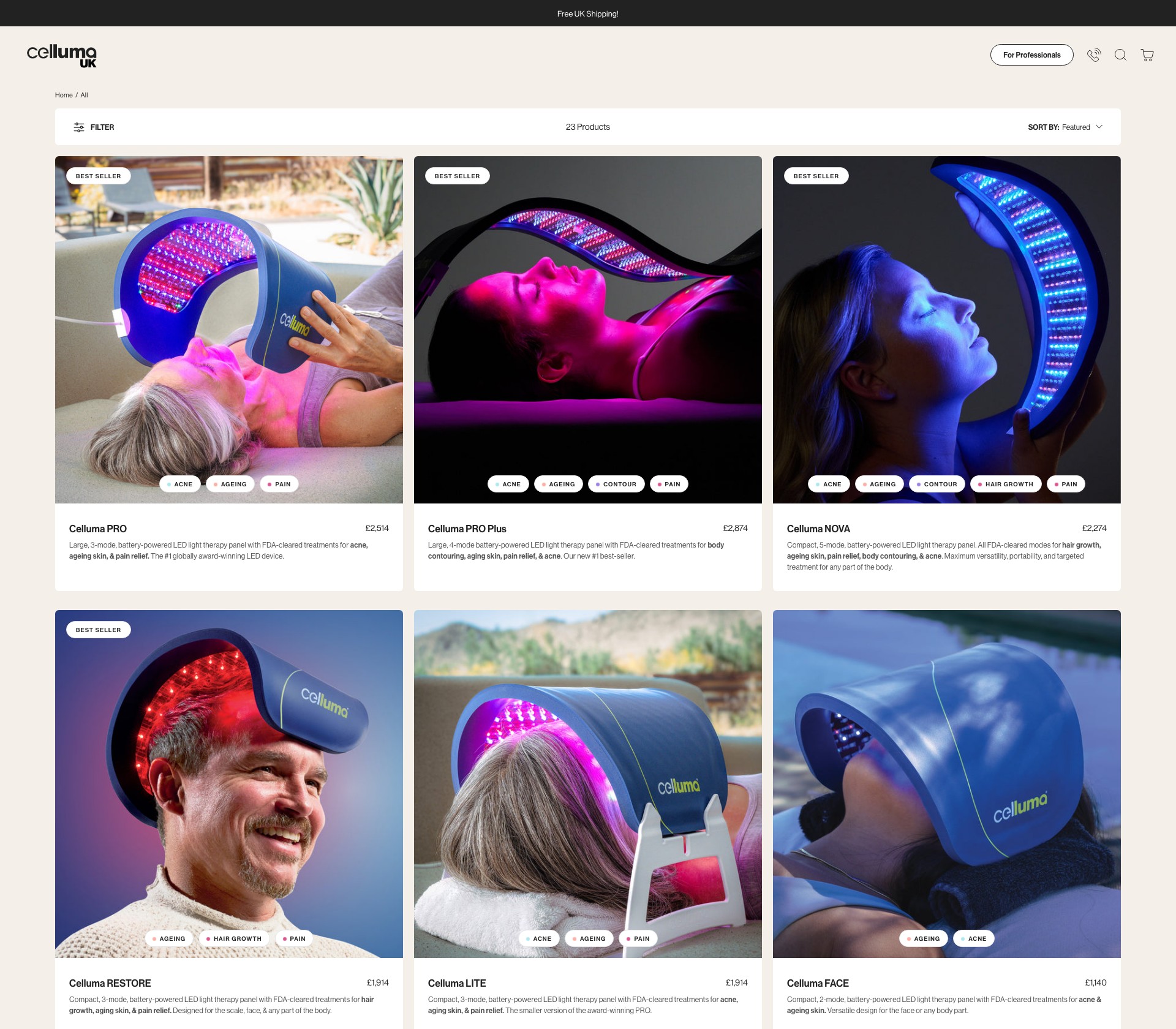 Professional-Grade LED Light Therapy UK - image 2