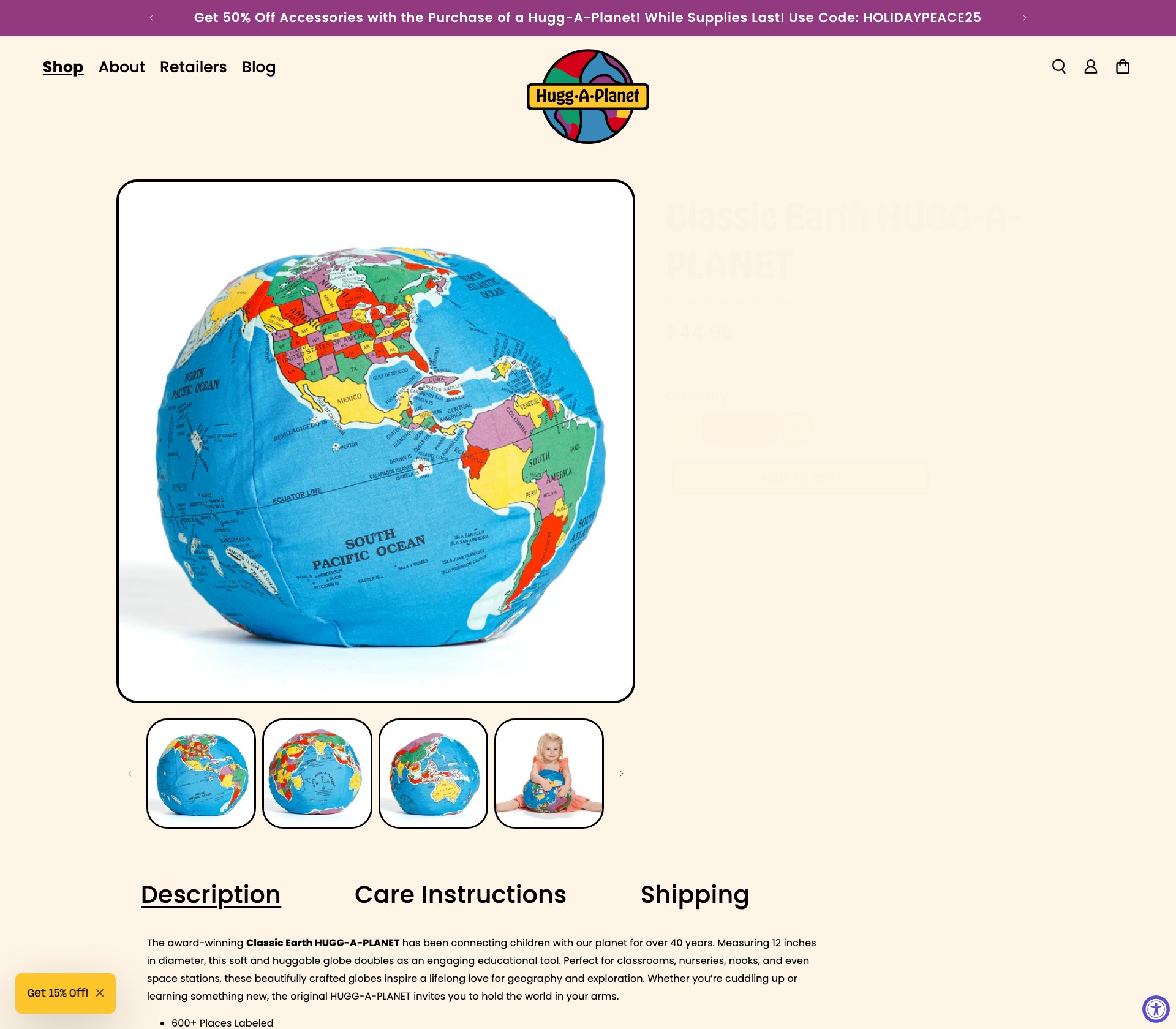 The Original Huggable Planet Earth - image 3