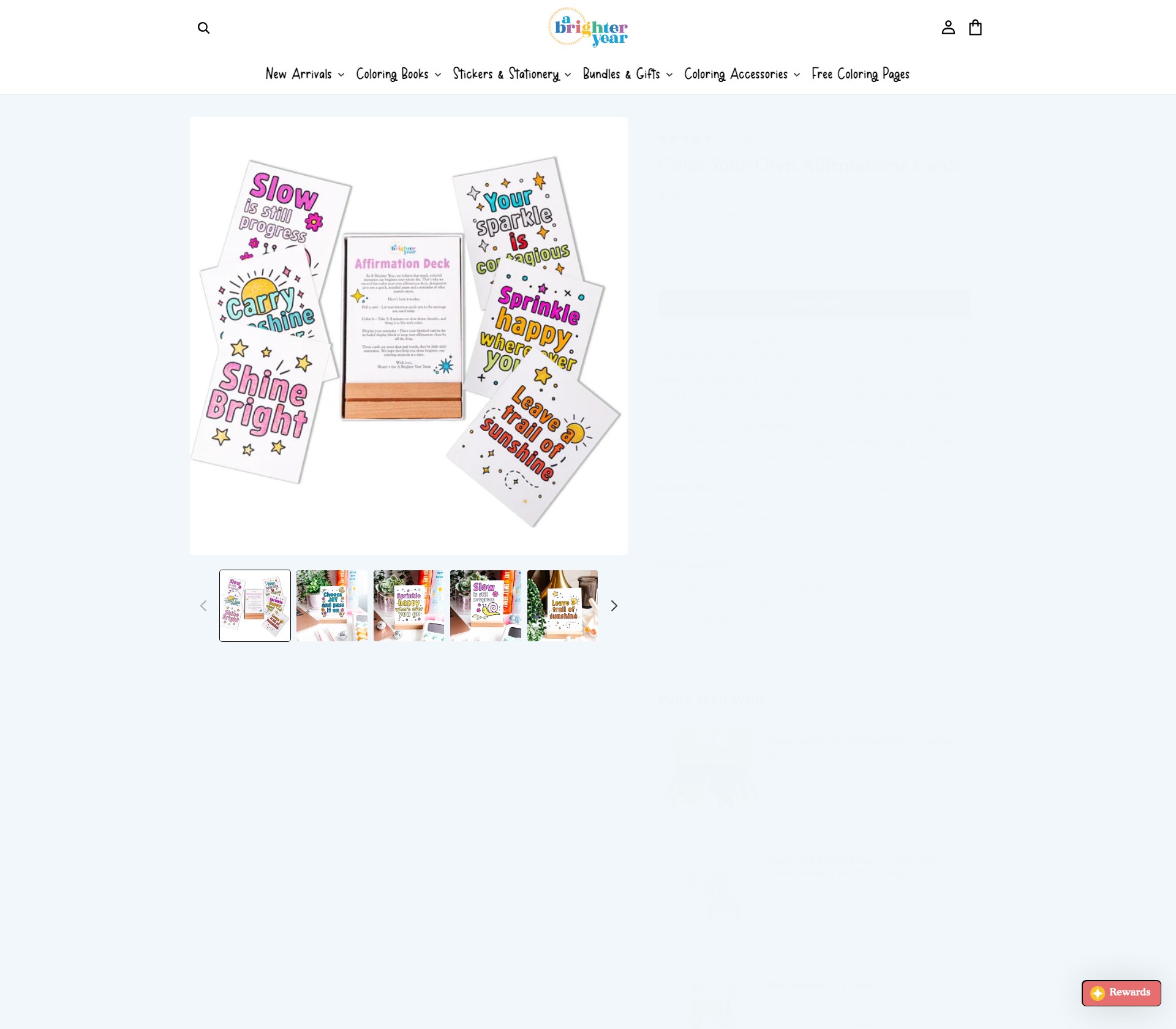 A Brighter Year -Coloring Books made for Adults, and Loved by Kids! - image 3
