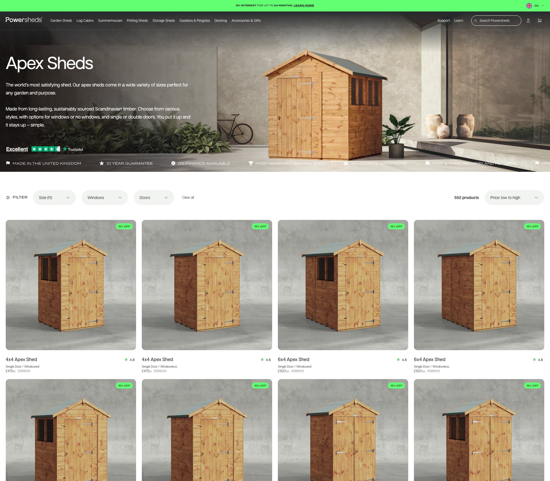Powersheds: Wooden garden sheds with fast delivery - image 2